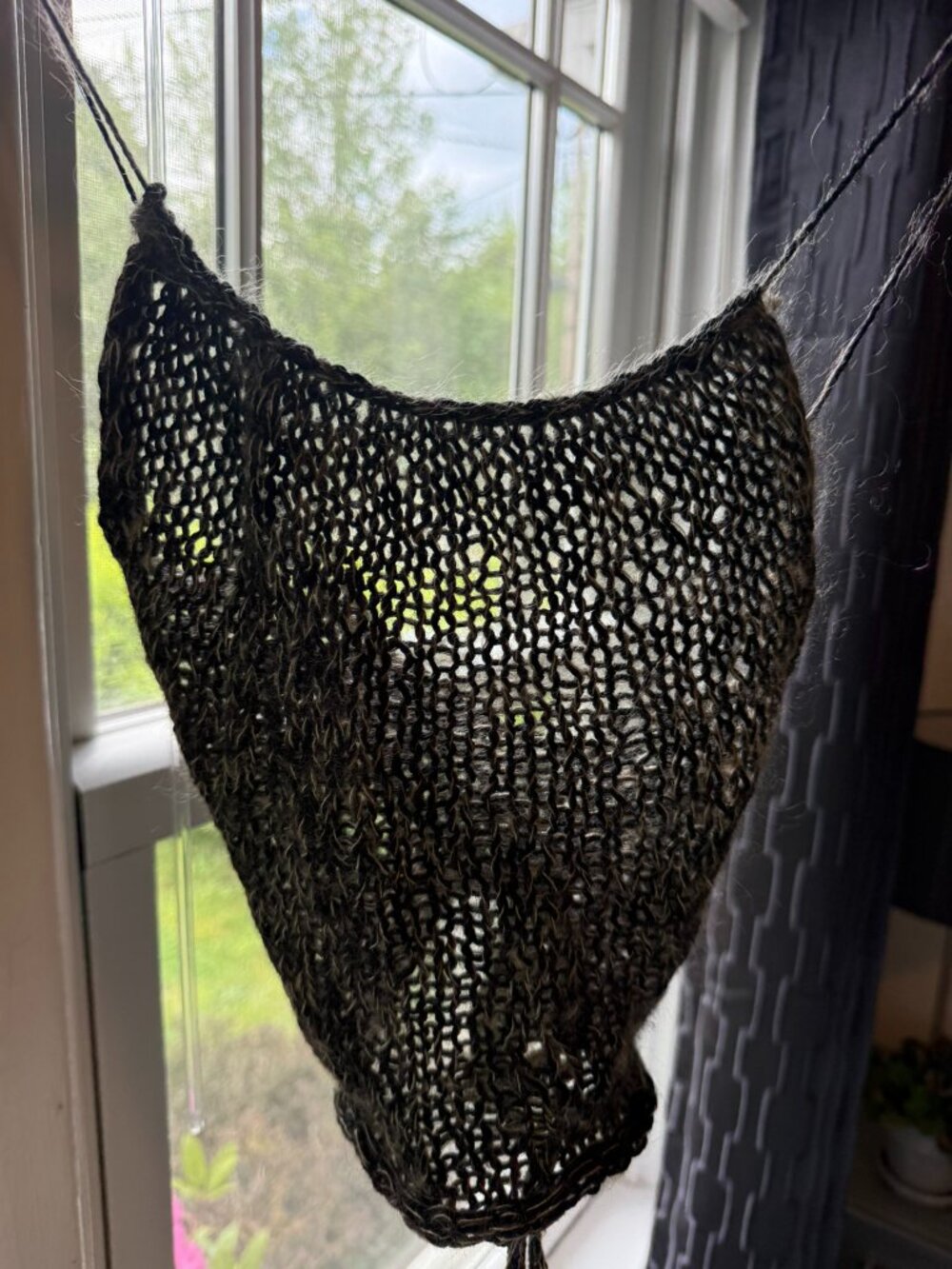 Hand Knit Crop Top